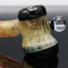 Chappell Glass Fumed Hammer with Opal