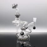 Chappell Glass Black and White Recycler