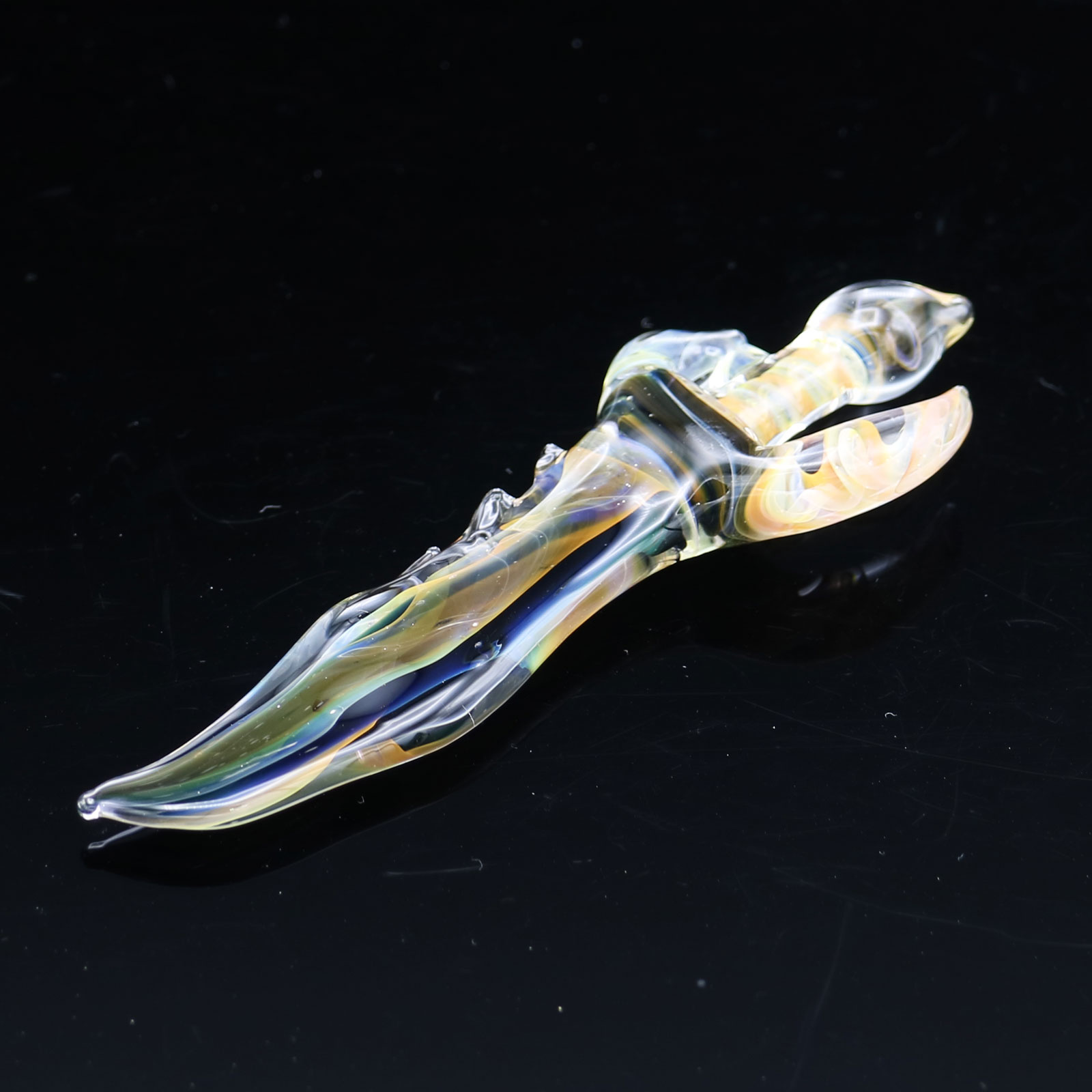 B-Hold Glass – 2021 Fumed Glass Sword Pendant 7