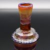 Unlmtd Glass Amber Purple Puffco Peak Attachment