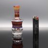 Unlmtd Glass Amber Purple Puffco Peak Attachment